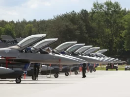 Łask Air Base in Poland