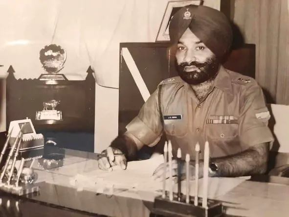 Lt Col JS Sidhu, VSM (retd)