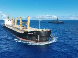 ATALANTA warships escorting the MV ABDULLAH 2