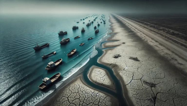 Shrinking Waters—Caspian Sea at a Crossroads