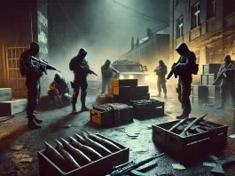 Image depicting a future illicit arms market in Ukraine