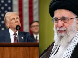 US President Donald Trump and Supreme Leader of Iran Ayatollah Ali Khamenei