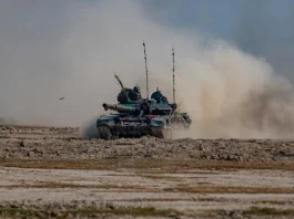 Indian Army T-90S Bhishma Main Battle Tank