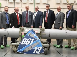 B61-13 nuclear guided bomb