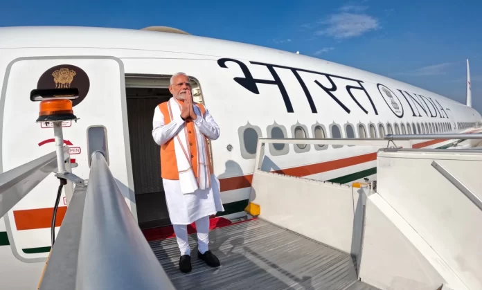 PM Modi Departs for a Tour
