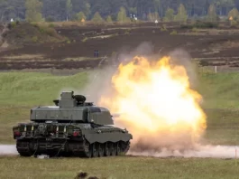 Challenger 3 Live Firing