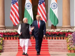Donald Trump visited India as U.S. President in February 2020