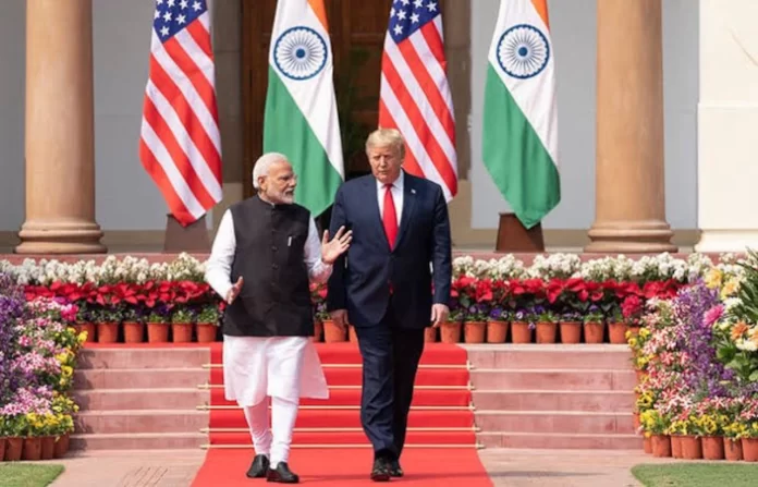 Donald Trump visited India as U.S. President in February 2020