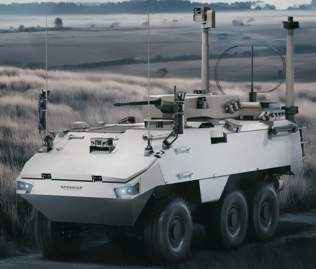 AI-Powered Recon Vehicle Korsak
