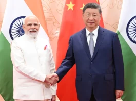 President Xi Jinping met with Indian Prime Minister Modi at the Tianjin Guest House