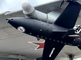 Archangel Drone Hunter Slung on Mig-29SMT