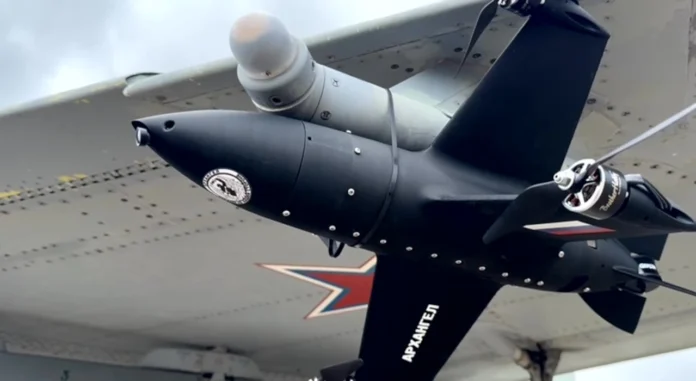 Archangel Drone Hunter Slung on Mig-29SMT