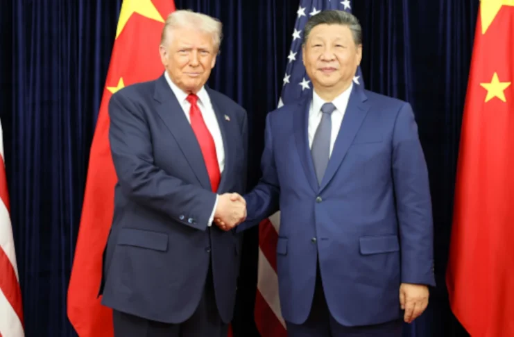 Donald Trump and Xi Jinping