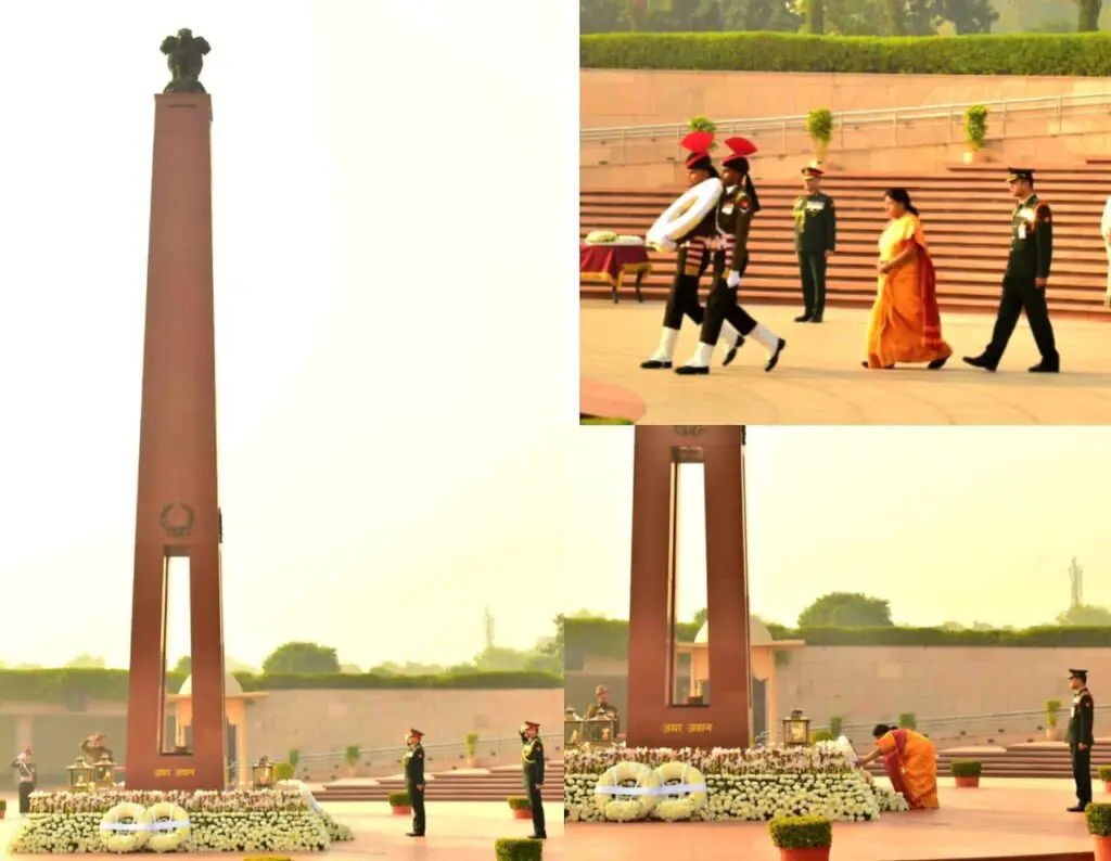 Honouring Maj R Parameswaran