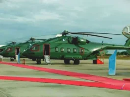 Mi-38T Helicopter Myanmar