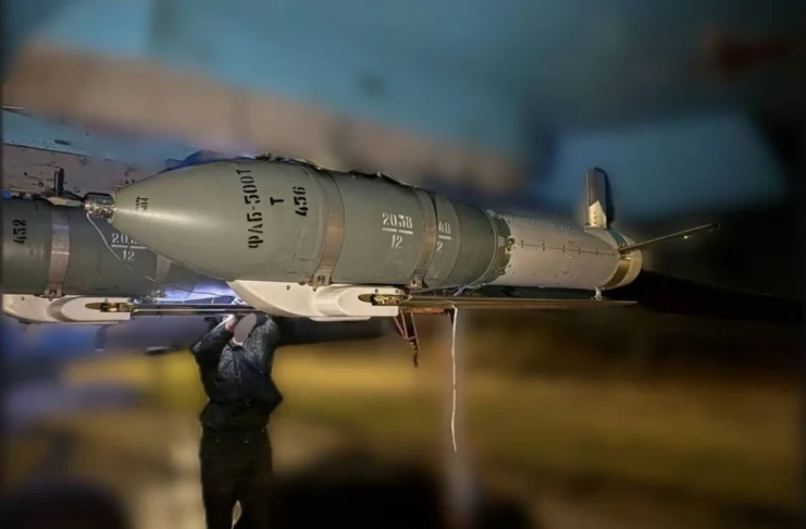 New FAB-500T bomb launcher for Su-34