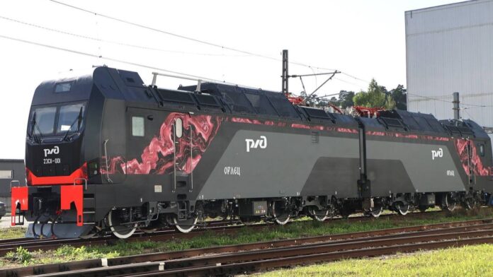 2ES11 Orlets mainline freight electric locomotive 2ES11 Orlets mainline freight electric locomotive