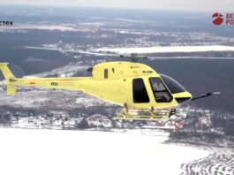 Mi-34M1 Helicopter Flies With Domestic VK-650V Engine
