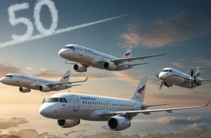 Russian Aircraft Illustration