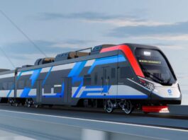 Russian Hydrogen Train - Artist Impression