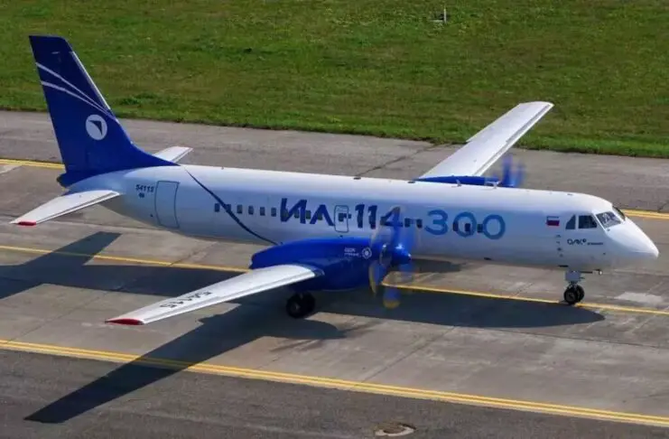 Russian Regional Turboprop Il-114-300