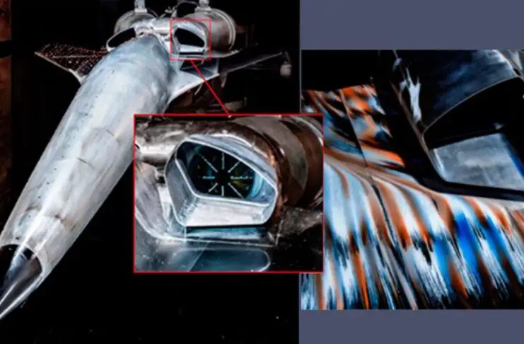 Russian Stritz Supersonic Model along with RD-93MS engine with a flat nozzle