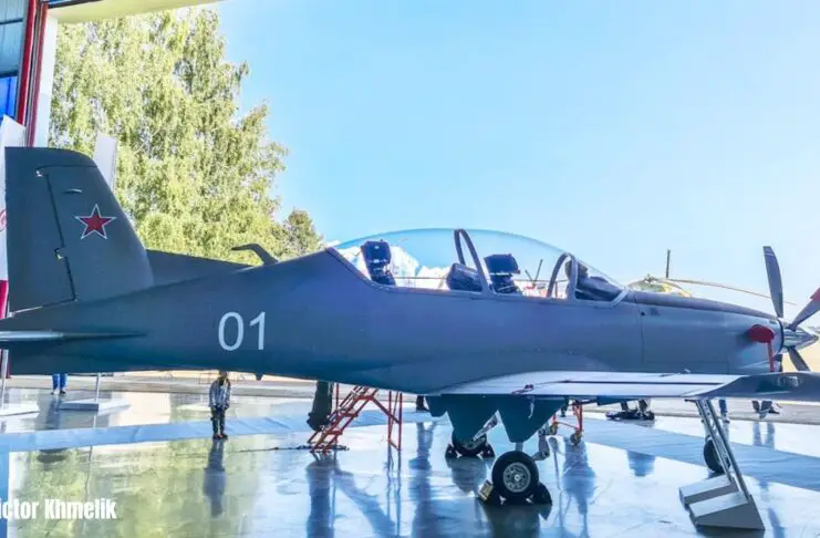 Russian UTS-800 Turbotrop Trainer Aircraft