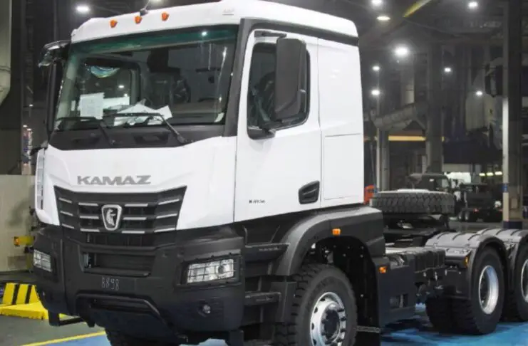 KAMAZ-65956 - Russia’s New K5 Gen 560-HP Heavy Tractor