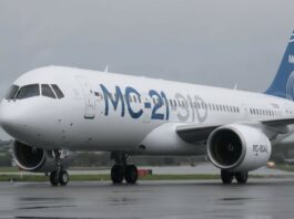 MC-21-310 With PS-90A3 Engine Illustration