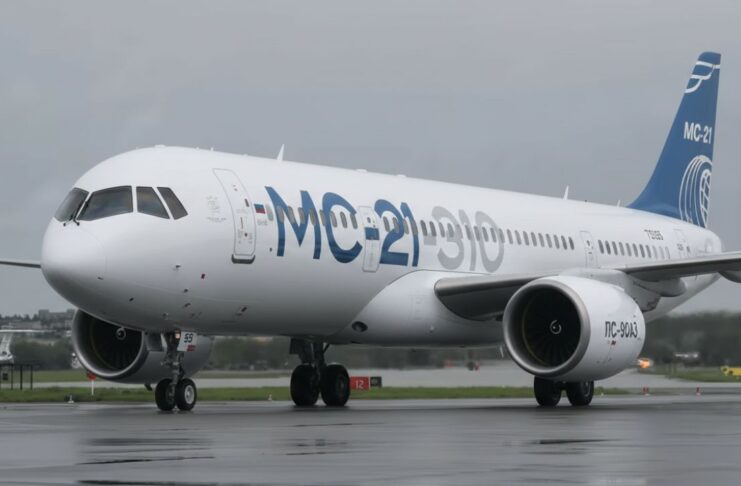 MC-21-310 With PS-90A3 Engine Illustration