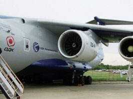 PD-14 Engine on IL-76 LL Platform