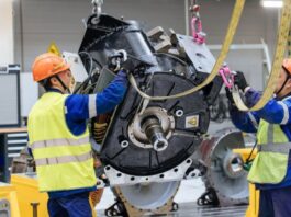 Russian TAD-650 electric Traction motor for high-speed trains