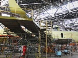 Tu-214 Production