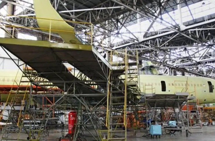 Tu-214 Production
