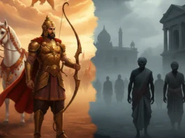 Ancient and Modern Bharat - Illustration
