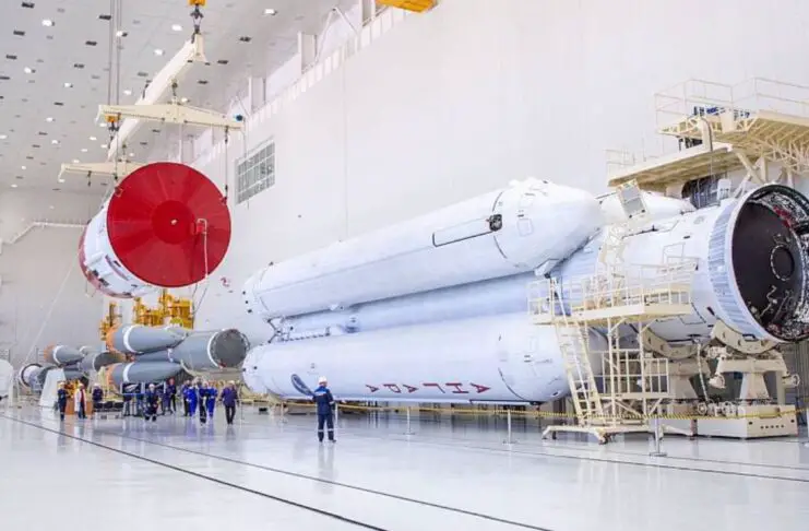 Angara-A5 in Assembly