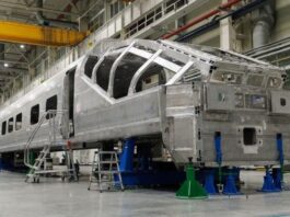 Grey Falcon Trainset Skeleton