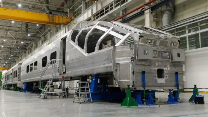 Grey Falcon Trainset Skeleton