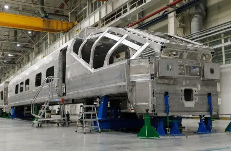 Grey Falcon Trainset Skeleton