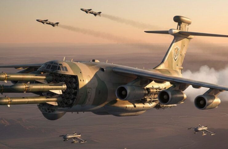 Il-76 Missile Carrier - Illustration