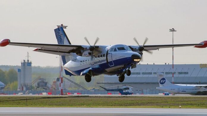 L 410 aircraft