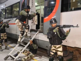 NSG Commando's in mock Drill