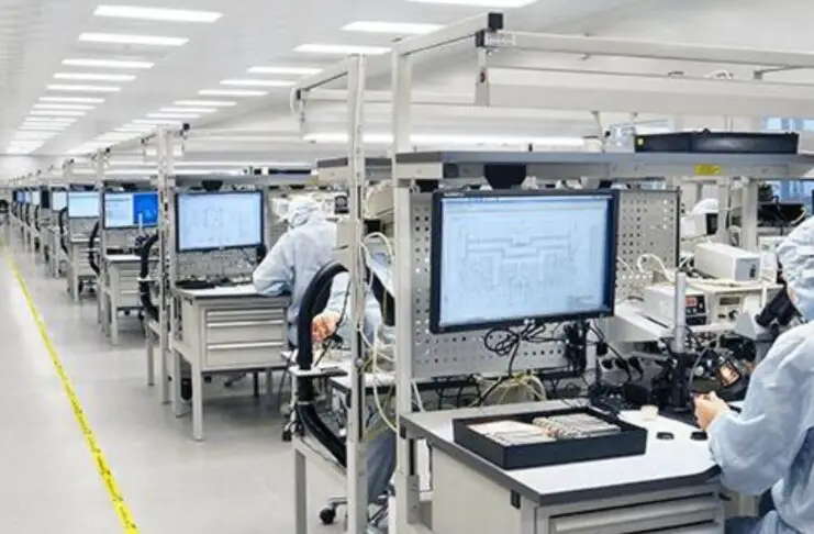 Russian Chip Factory - Illustration