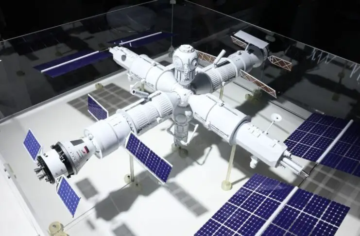 Russian Orbital Station Model