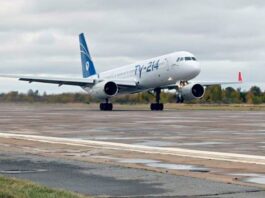 Russian Tu-214 Aircraft