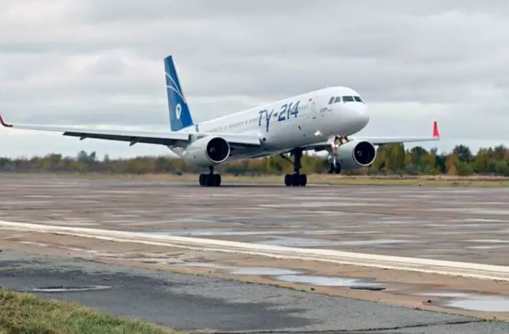 Russian Tu-214 Aircraft