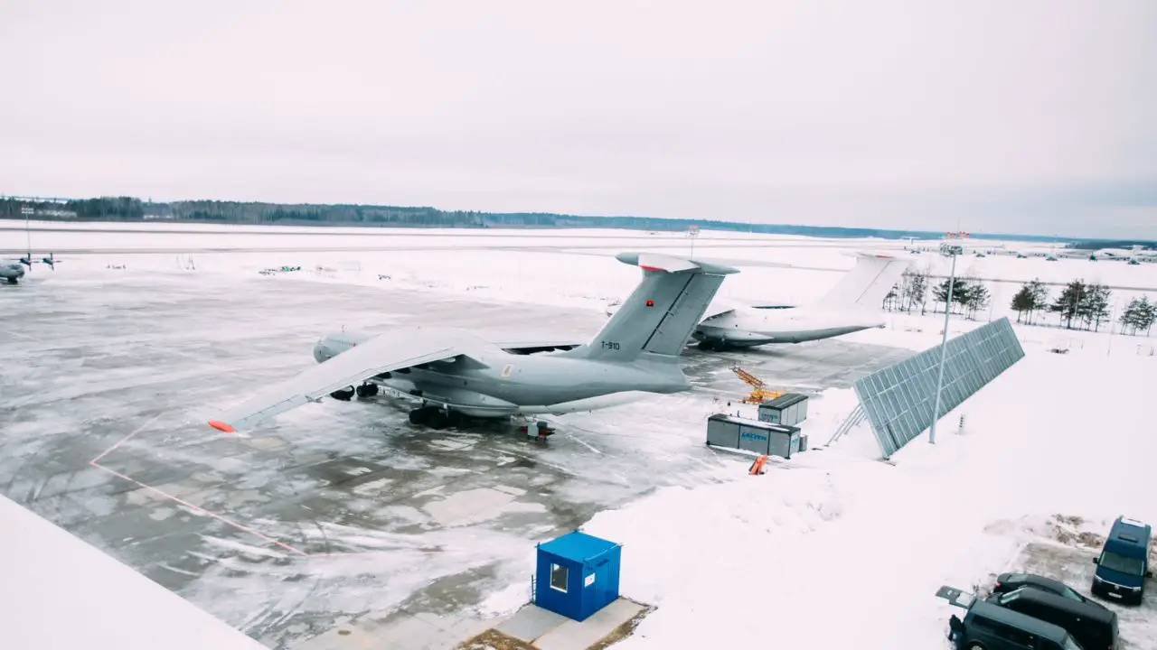 IL-76 at Belarusean 407 Aircraft Plant
