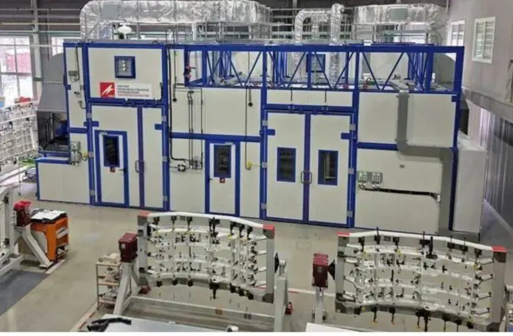 New Russian Multi-Zone Paint Chambers For Aircraft