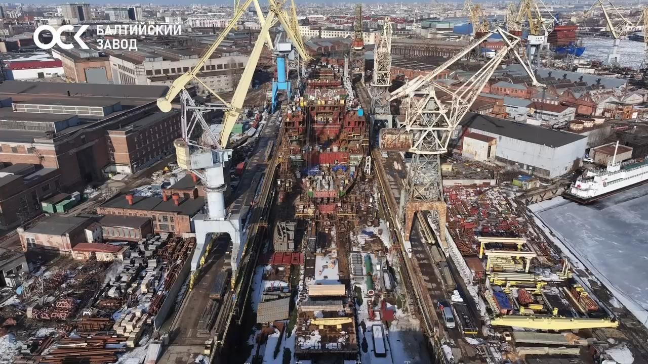 Nuclear Icebreakers being built in the Baltic Shipyard
