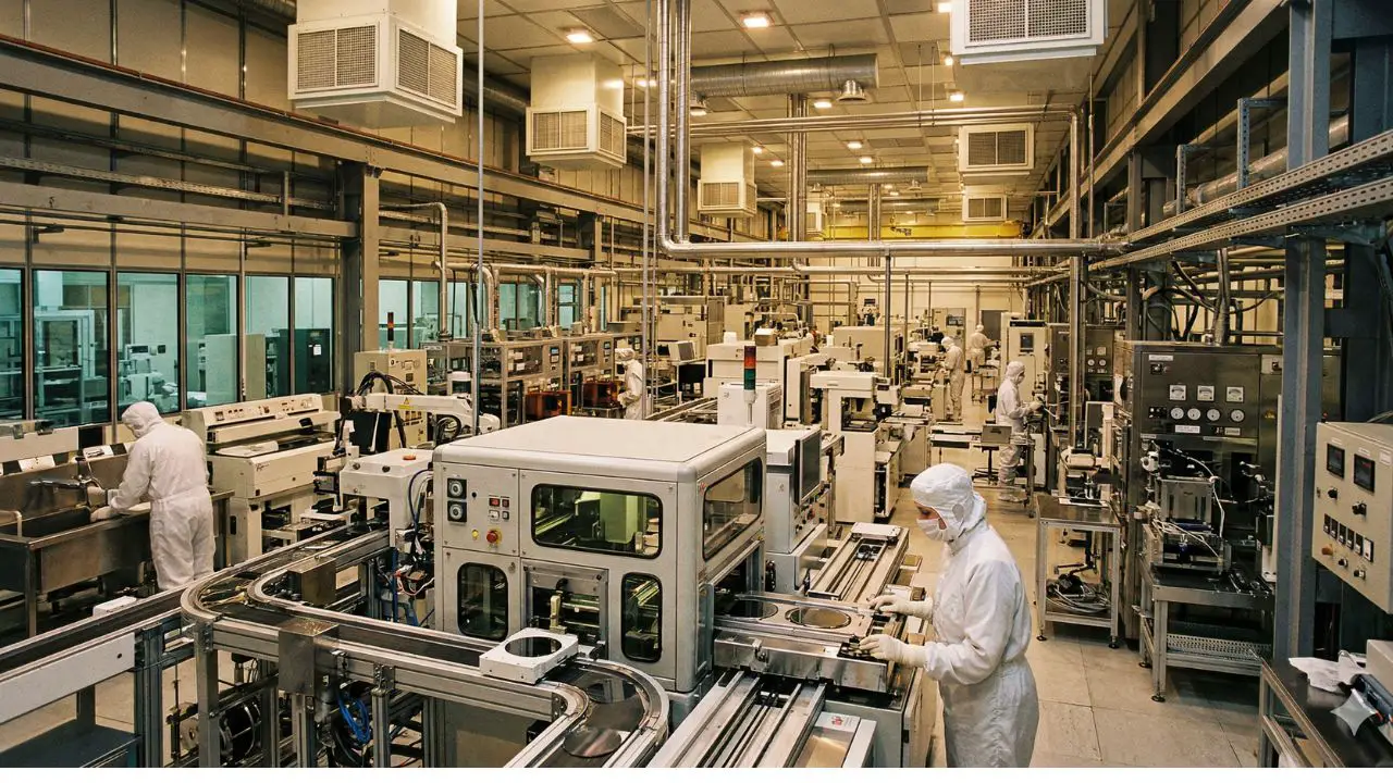 Russian Analogue Chip Factory - Illustrative